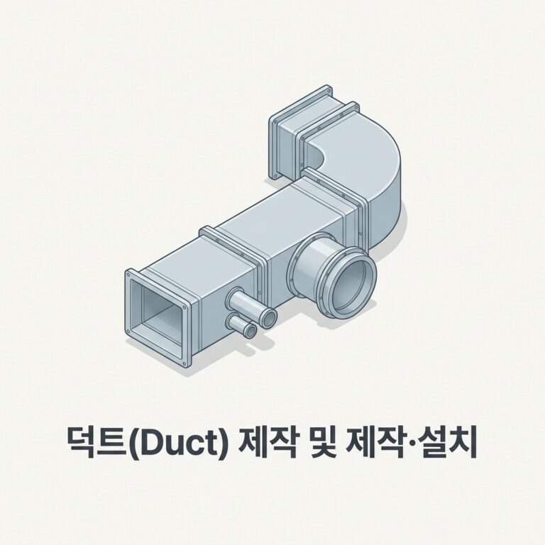 덕트(Duct) 제작 및 제작·설치
