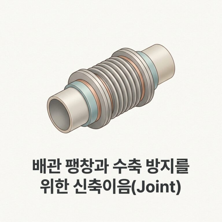 배관 팽창과 수축 방지를 위한 신축이음(Joint)