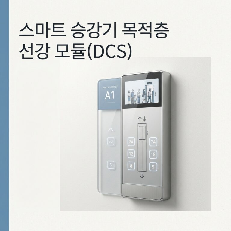 ai thumbnail minimal 스마트 승강기 목적층 선강 모듈DCS 1786930808