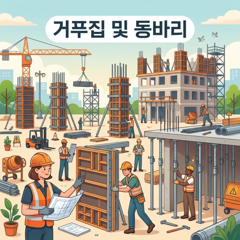 거푸집 및 동바리