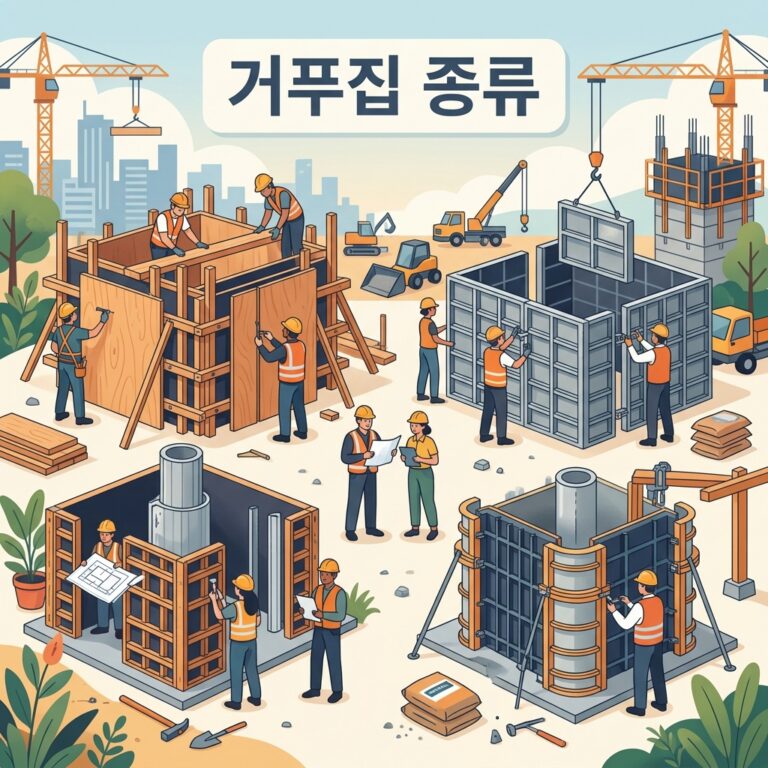 거푸집 종류