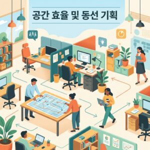 공간 효율 및 동선 기획