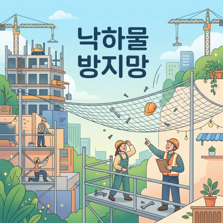 낙하물 방지망