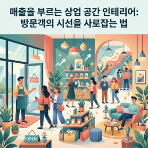 매출을 부르는 상업 공간 인테리어: 방문객의 시선을 사로잡는 법