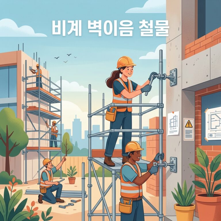 비계 벽이음 철물