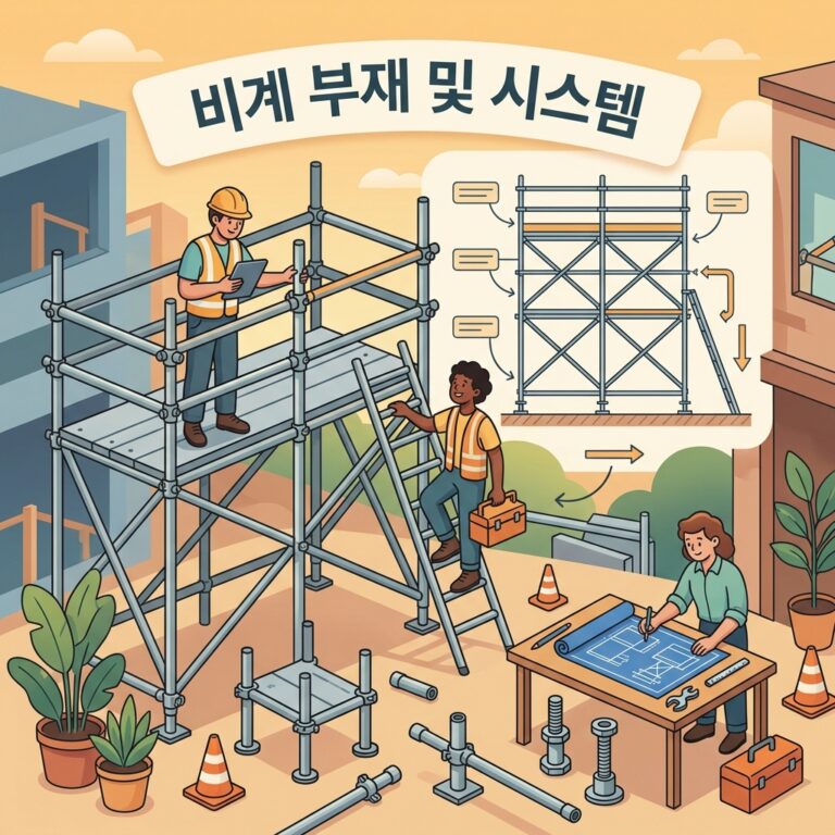 비계 부재 및 시스템