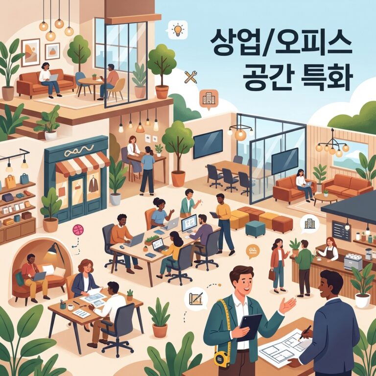 상업/오피스 공간 특화