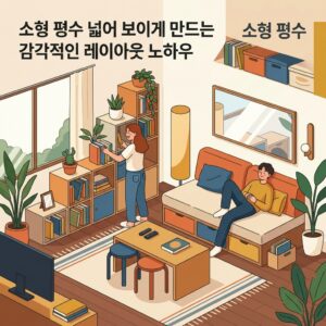 소형 평수 넓어 보이게 만드는 감각적인 레이아웃 노하우