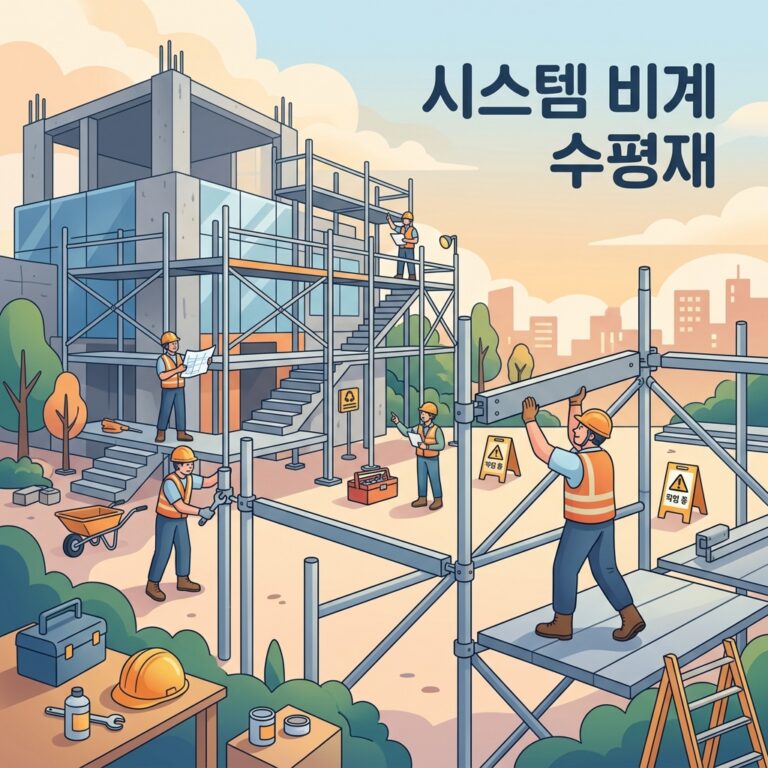 시스템 비계 수평재