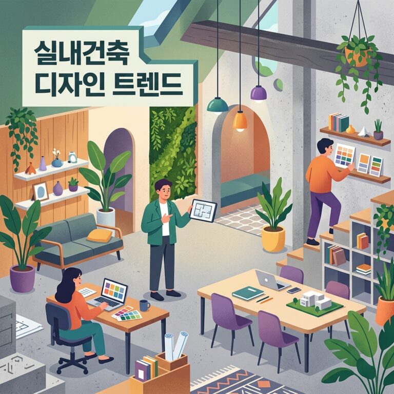 실내건축 디자인 트렌드