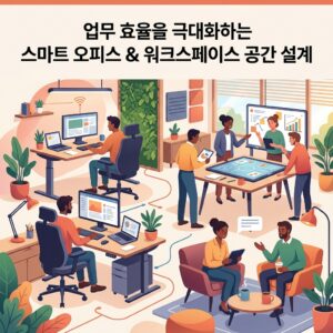 업무 효율을 극대화하는 스마트 오피스 & 워크스페이스 공간 설계