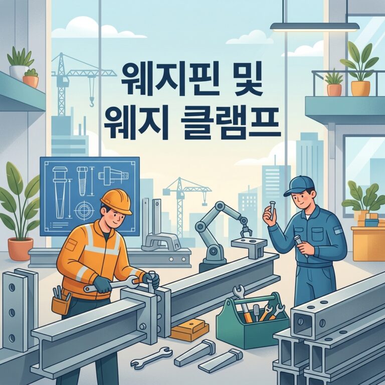 웨지핀 및 웨지 클램프