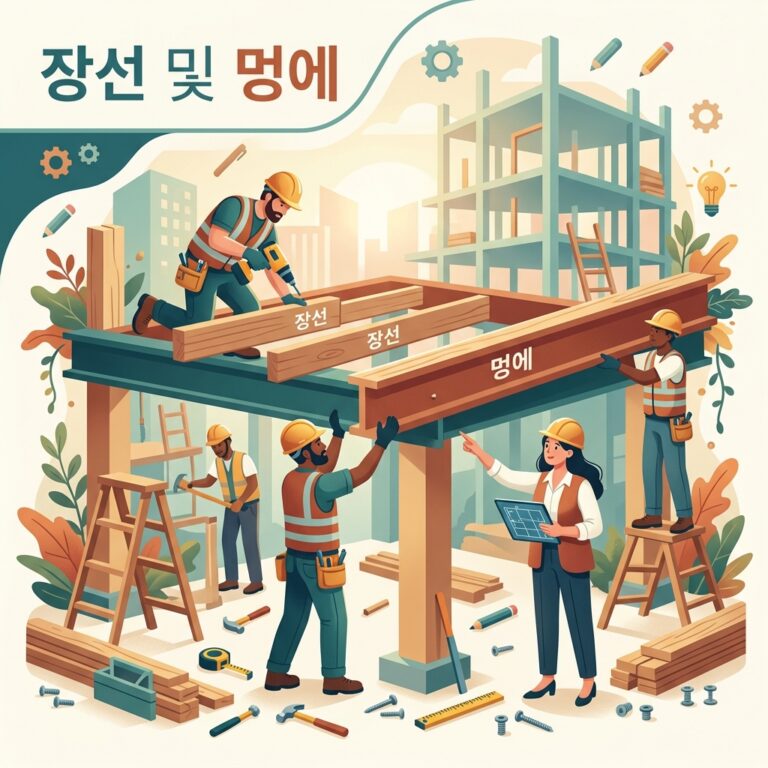 장선 및 멍에