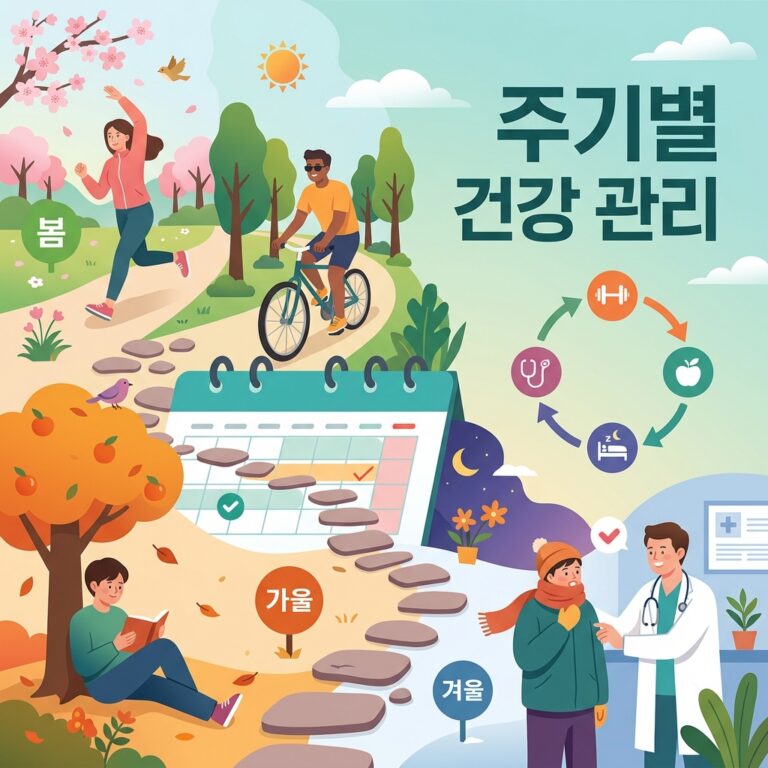 주기별 건강 관리