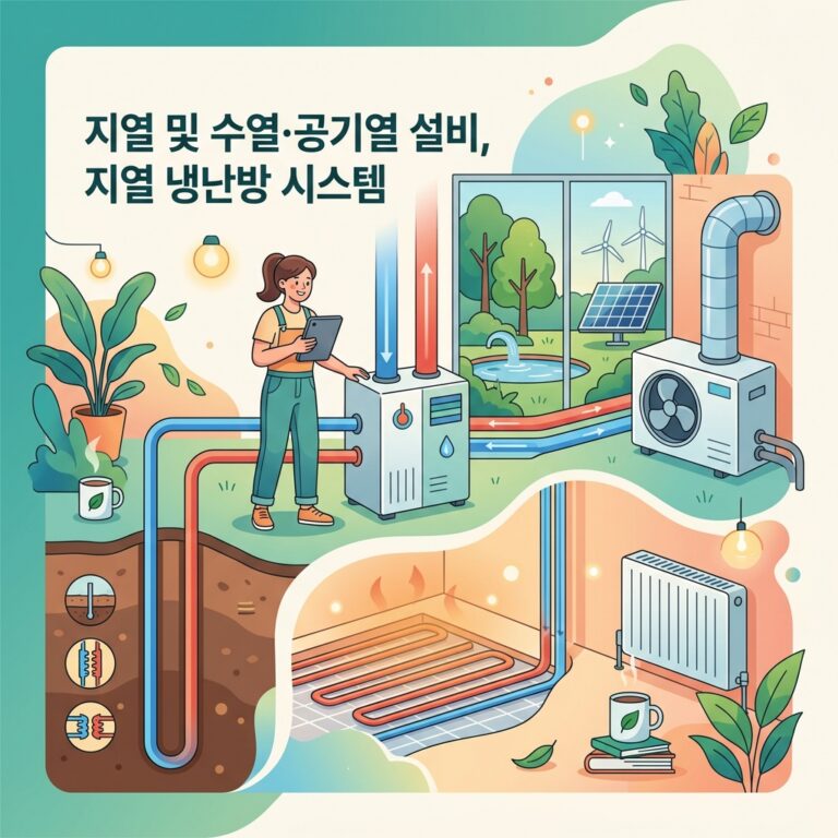 지열 및 수열·공기열 설비, 지열 냉난방 시스템