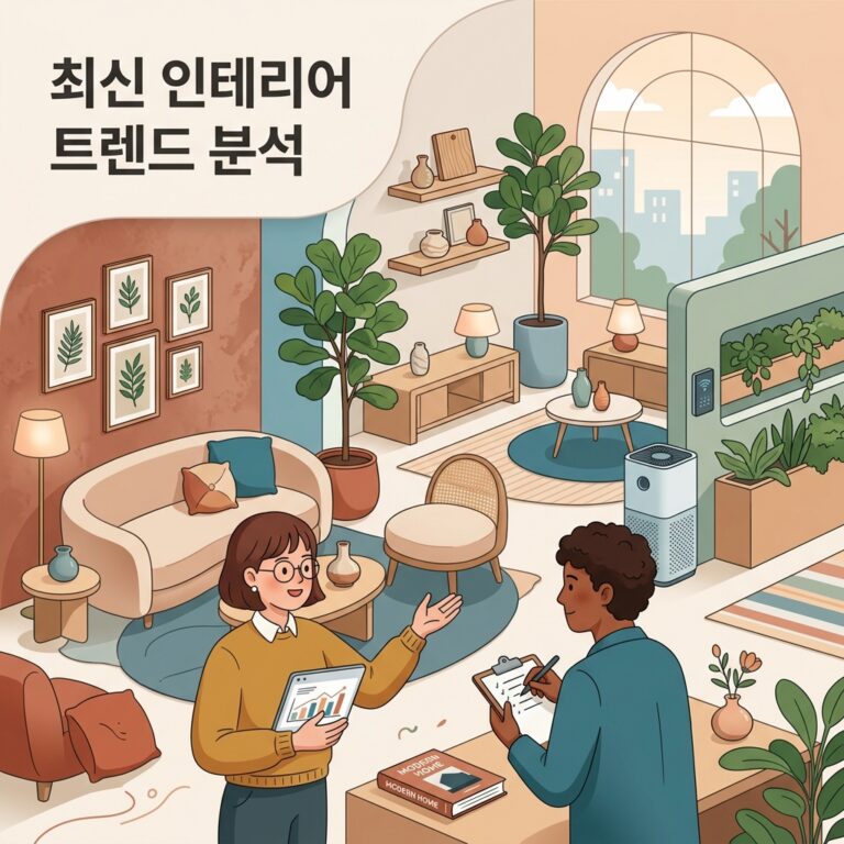 최신 인테리어 트렌드 분석