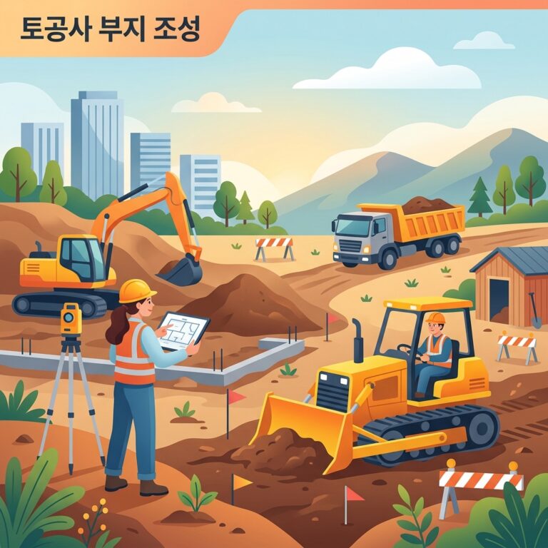 토공사 부지 조성